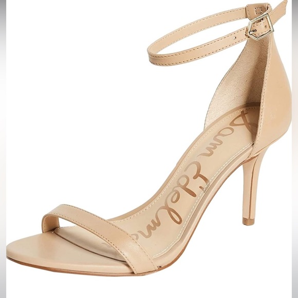 Sam Edelman Shoes - Sam Edelman Nude Patent Patti Dress Sandal - Size 10